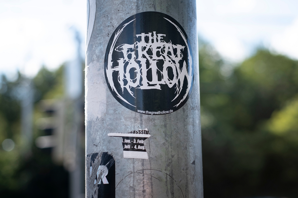 Sticker von The Great Hollow