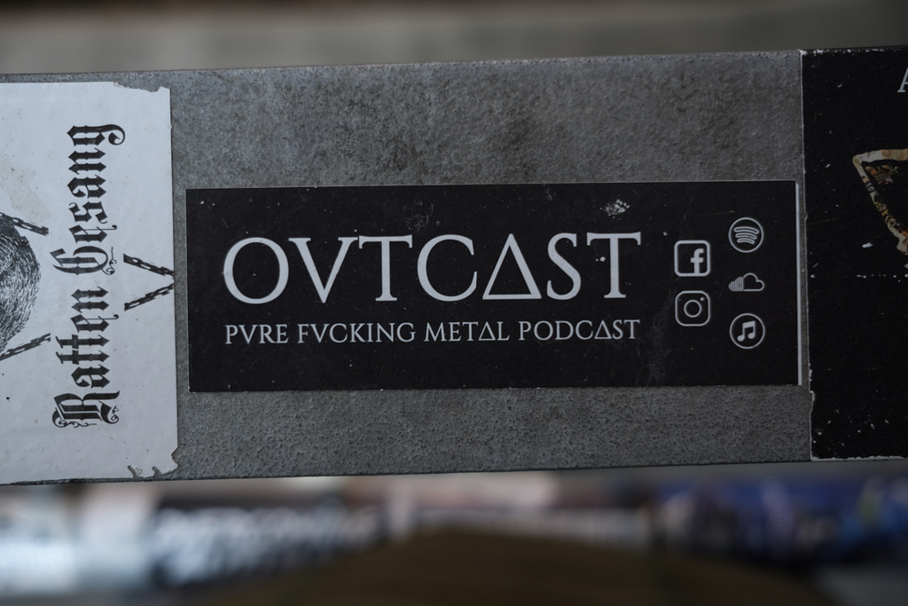 Sticker von Outcast (Podcast)